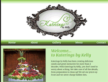 Tablet Screenshot of kateringsbykelly.com